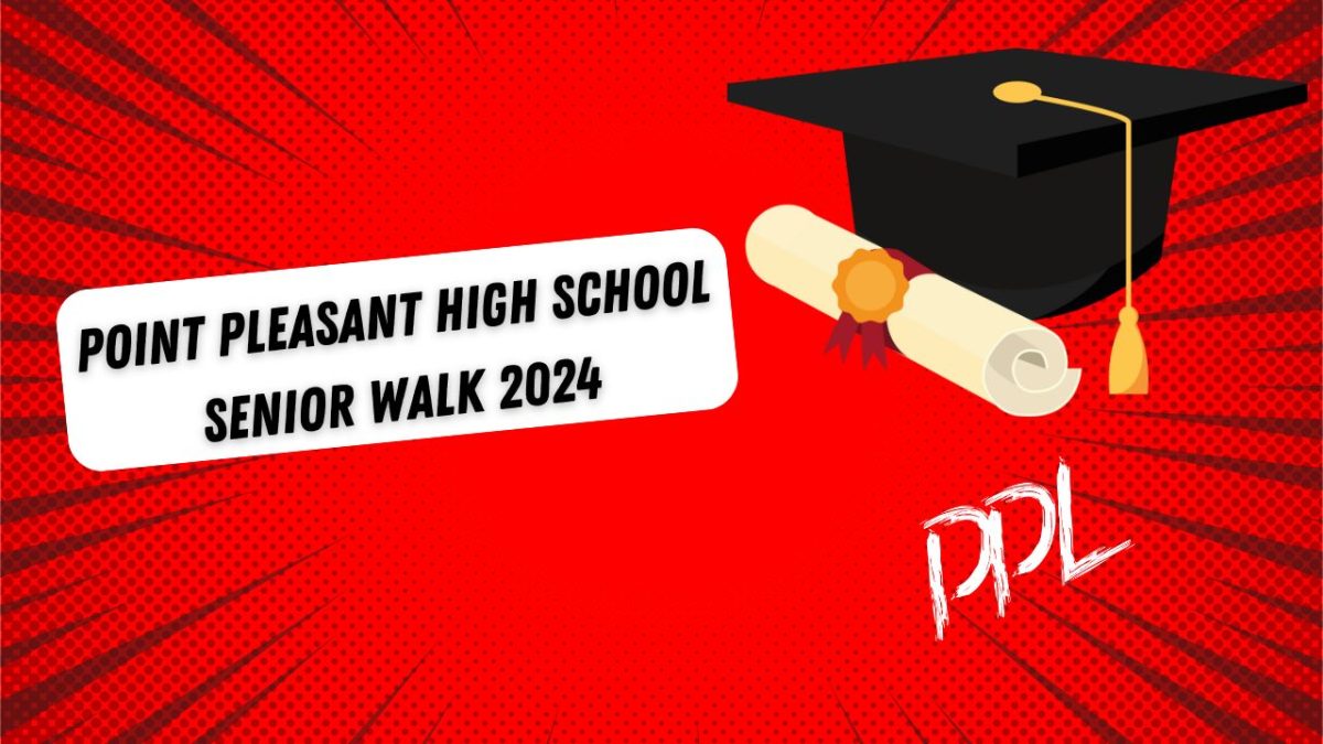 Point Pleasant High School Senior Walk 2024